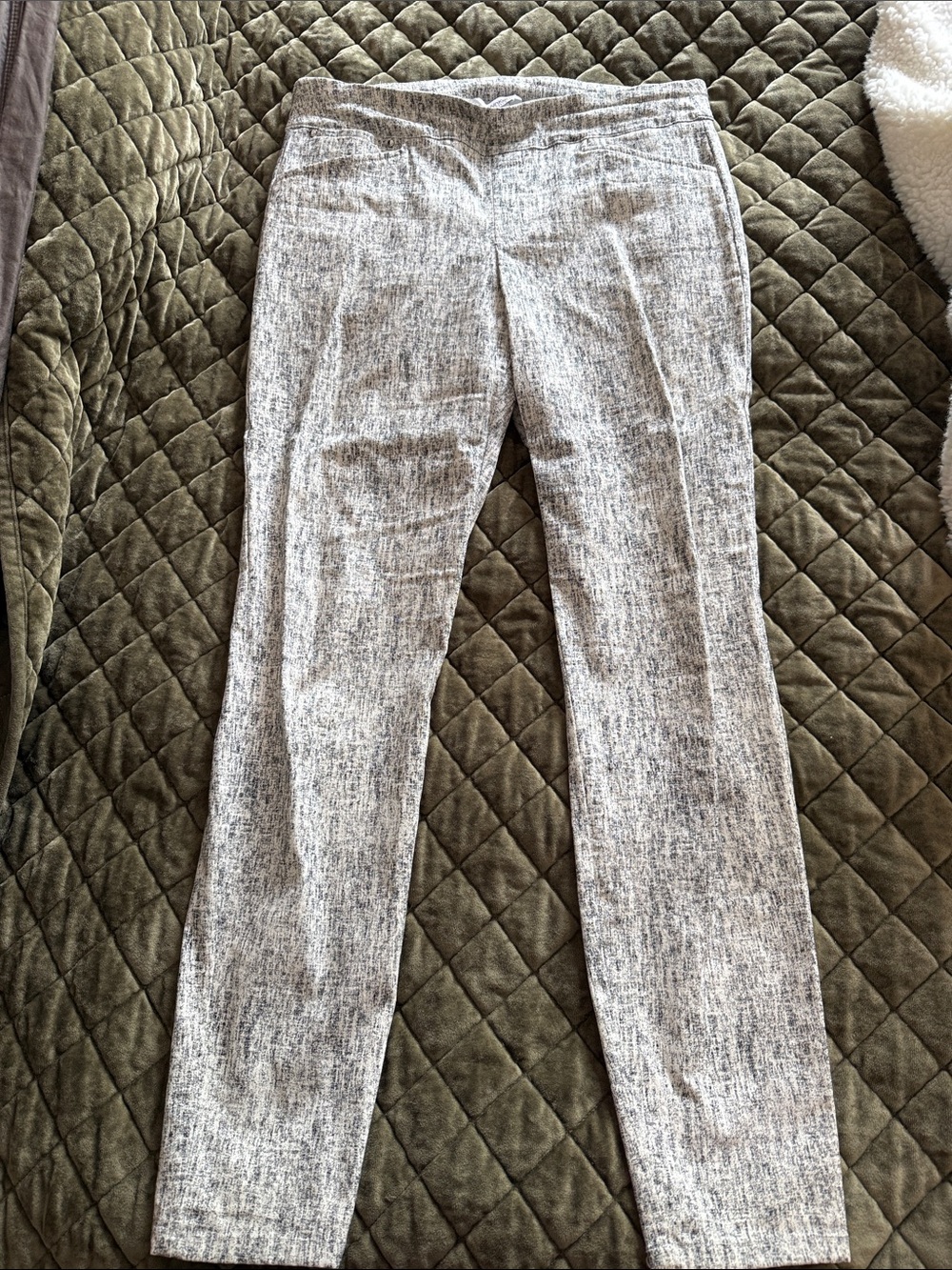Calvin Klein Light Gray Textured Men’s Dress Pants